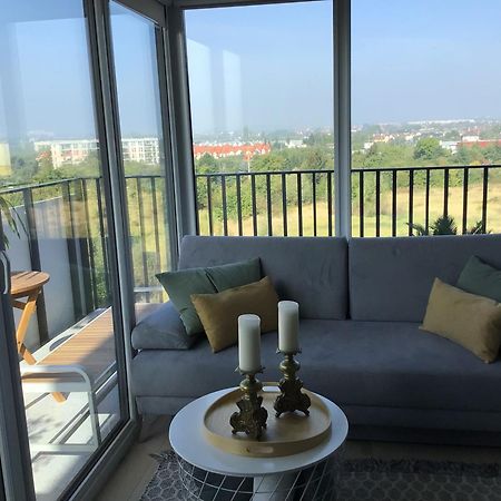 Appartement Przytulne Z Widokiem à Szczecin Extérieur photo